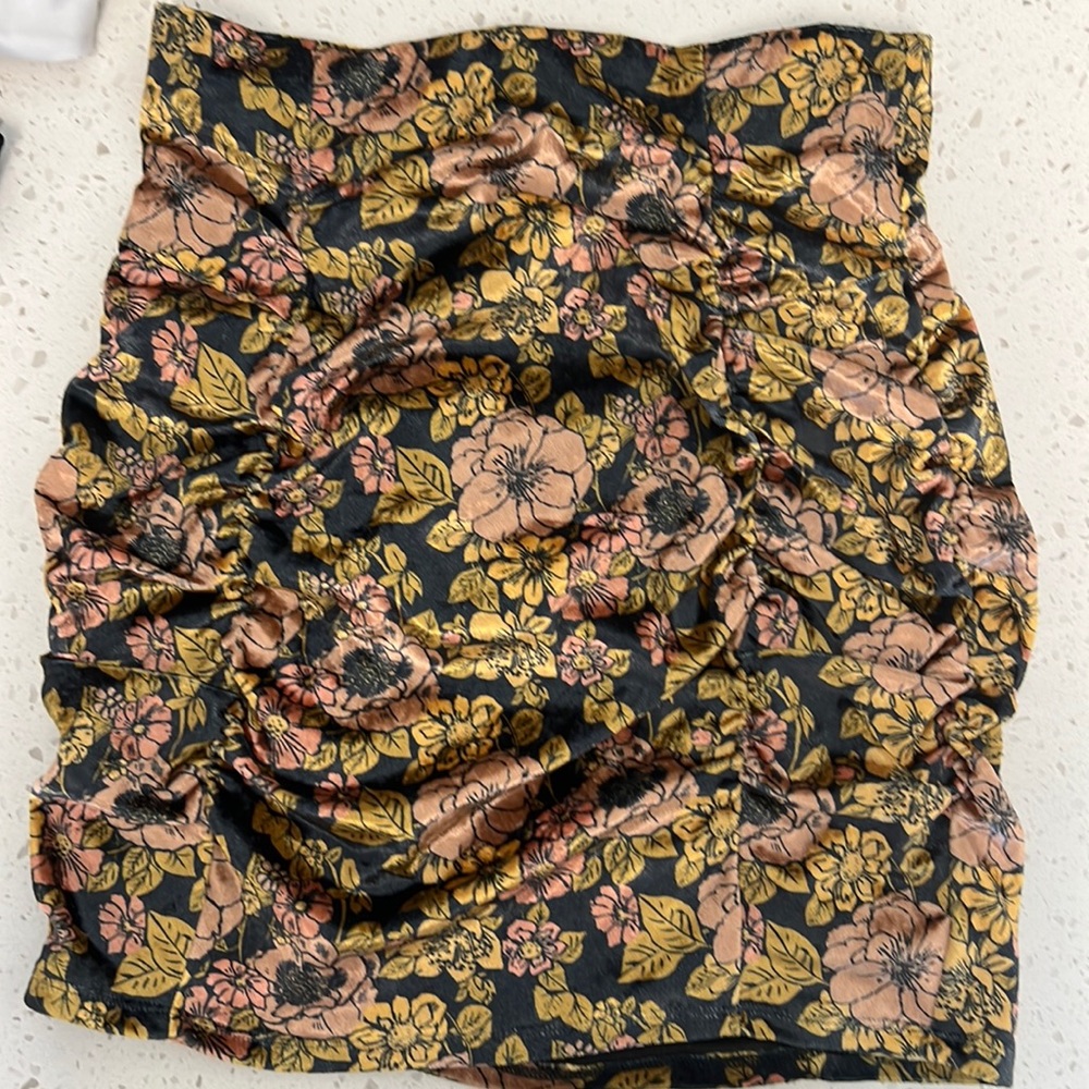 Free People body-con mini skirt